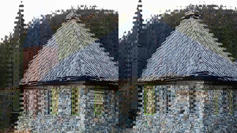 Dugnad på Veggli fjellkirke