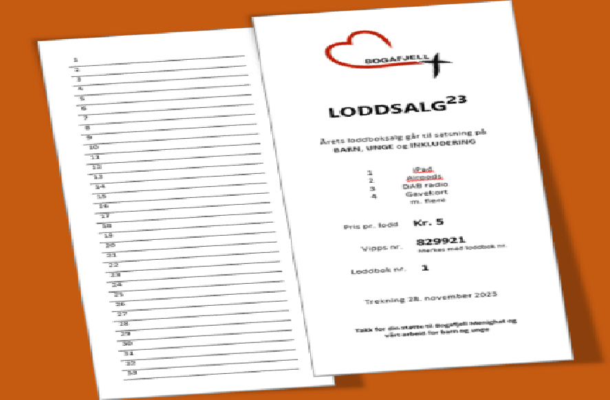 Loddboksalg og Basar