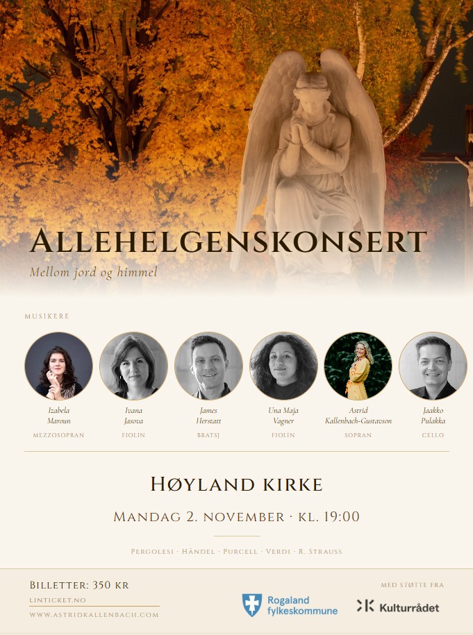Allehelgenskonsert: Mellom jord og himmel