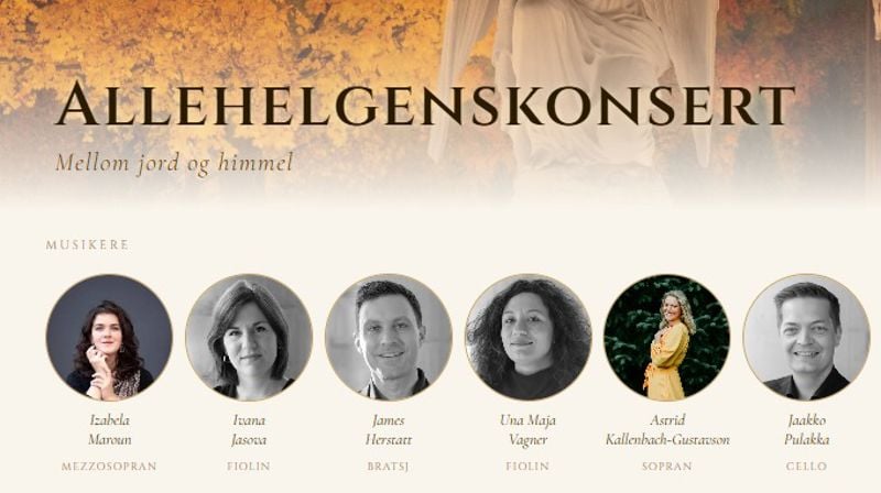 Allehelgenskonsert: Mellom jord og himmel