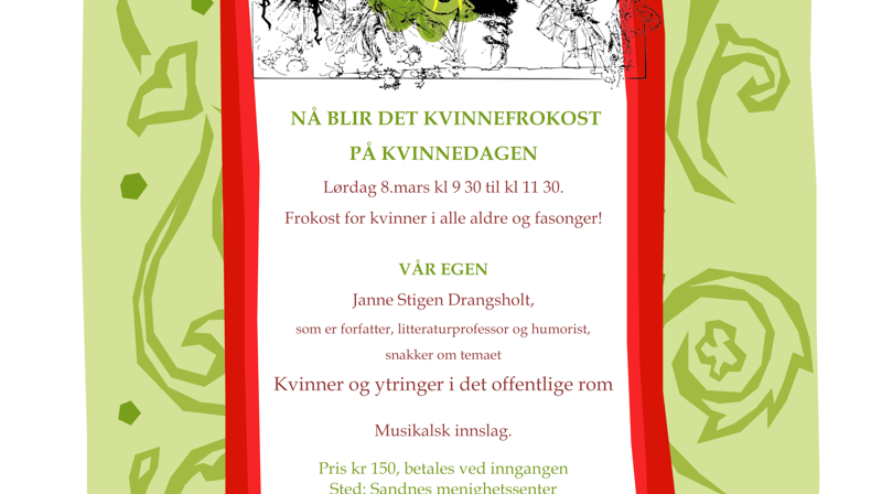Kvinnefrokost 8. mars