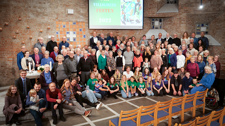 Modum menighet har drøyt 300 frivillige i sving. Takk til alle som bidrar! Foto: Mattis Moviken