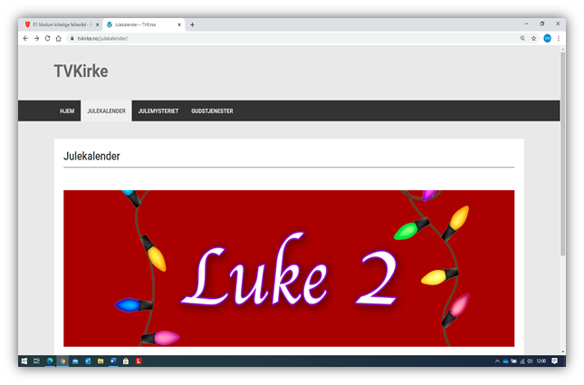 Advenstkalender - har du åpnet dagens luke?