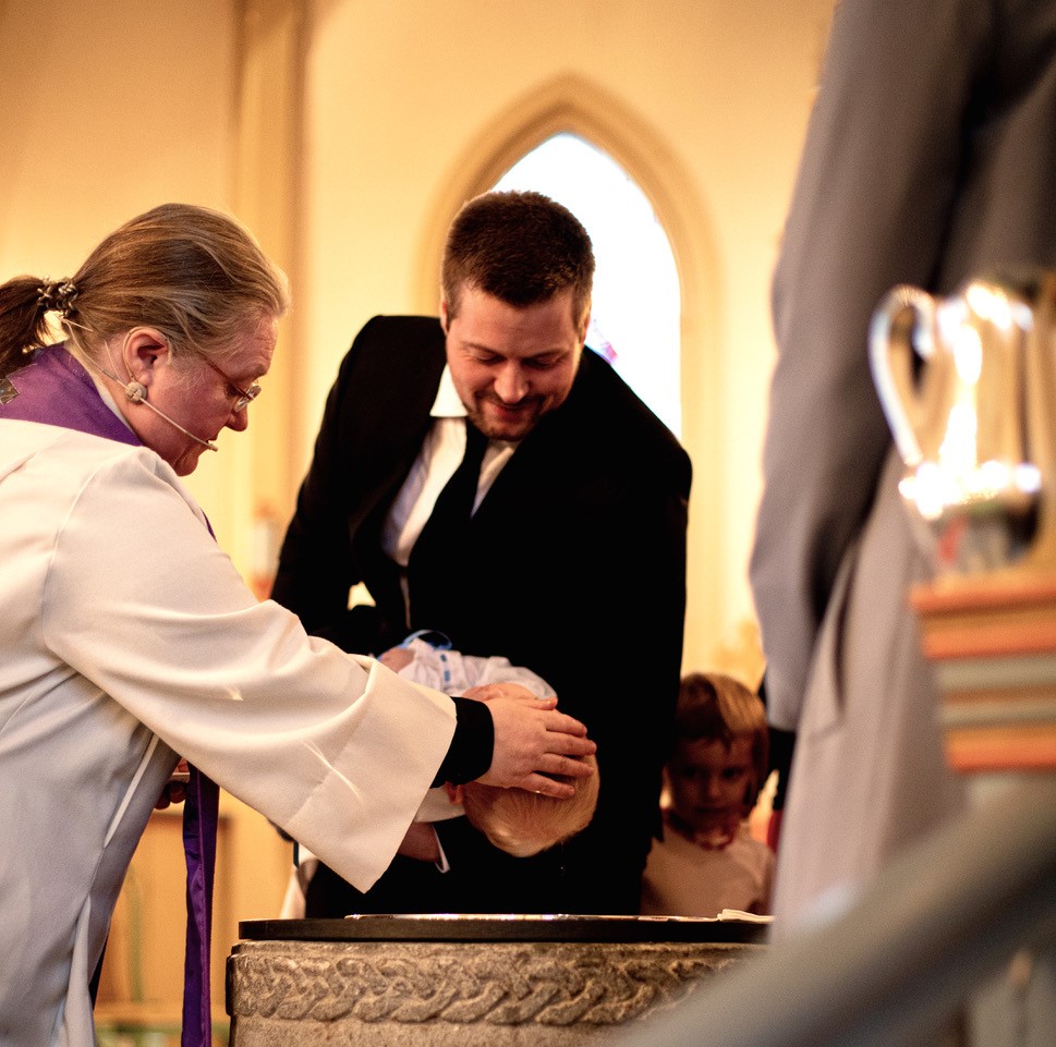 Lunsjdåp i Trømborg kirke 2020