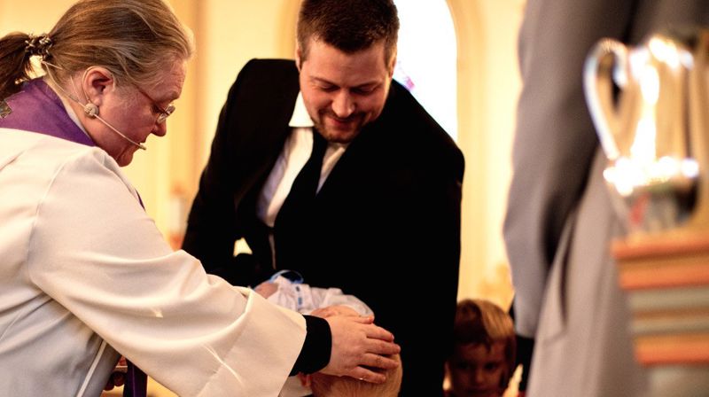 Lunsjdåp i Trømborg kirke 2020