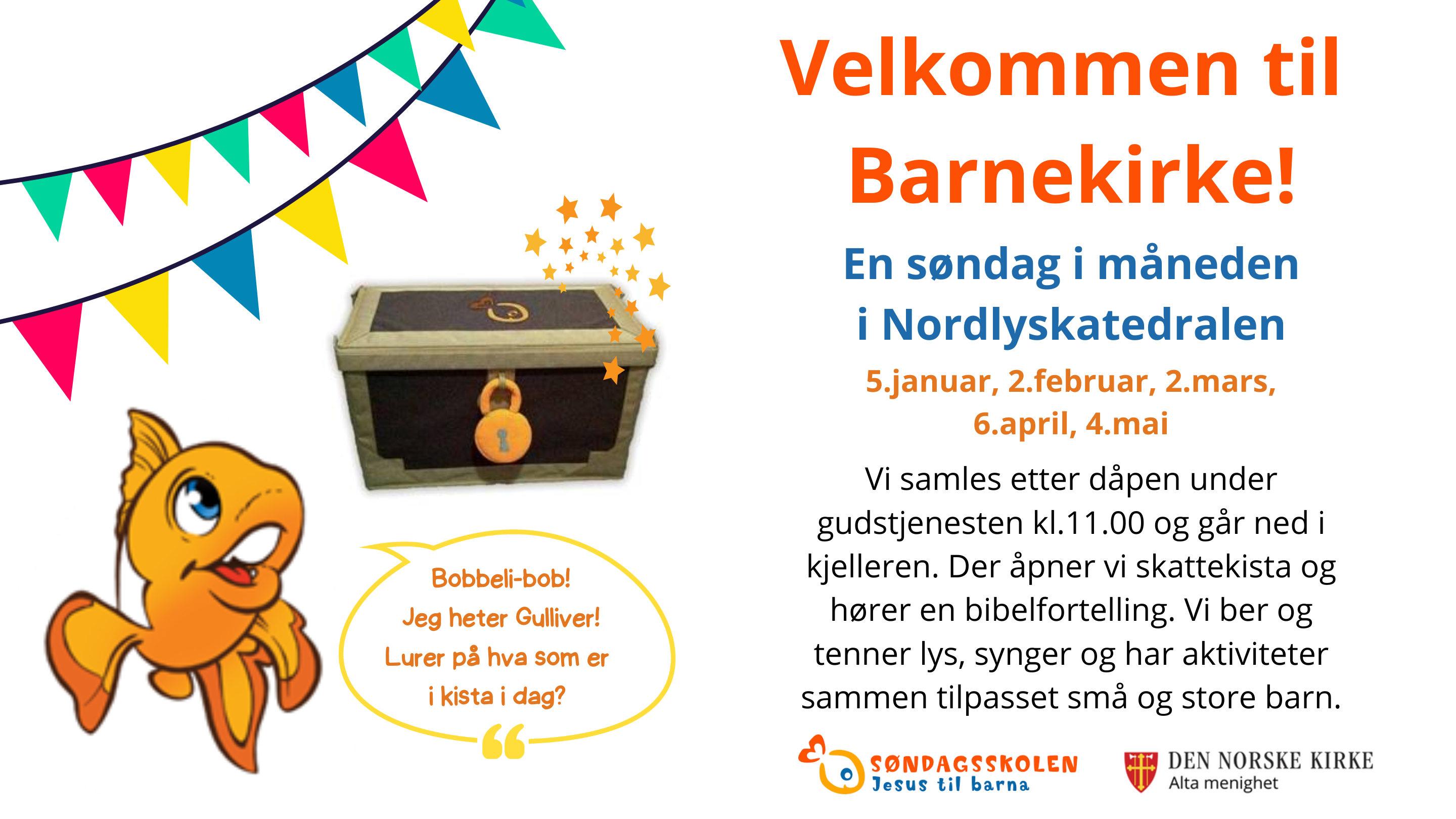 Barnekirke i Nordlyskatedralen