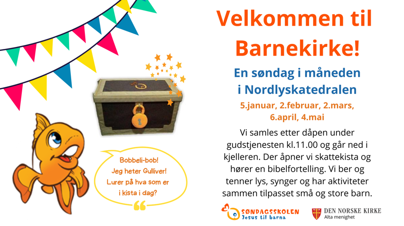 Barnekirke i Nordlyskatedralen