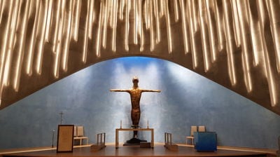 Turistbrosjyrer Nordlyskatedralen Alta kirke