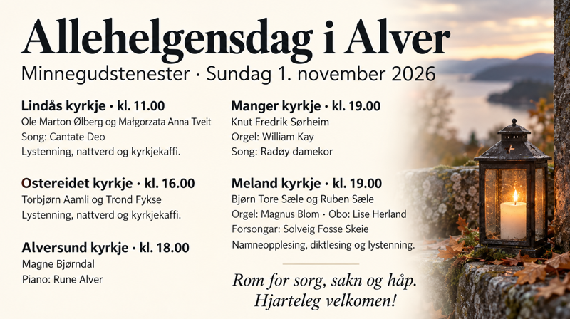 Allehelgenshelg i Alver