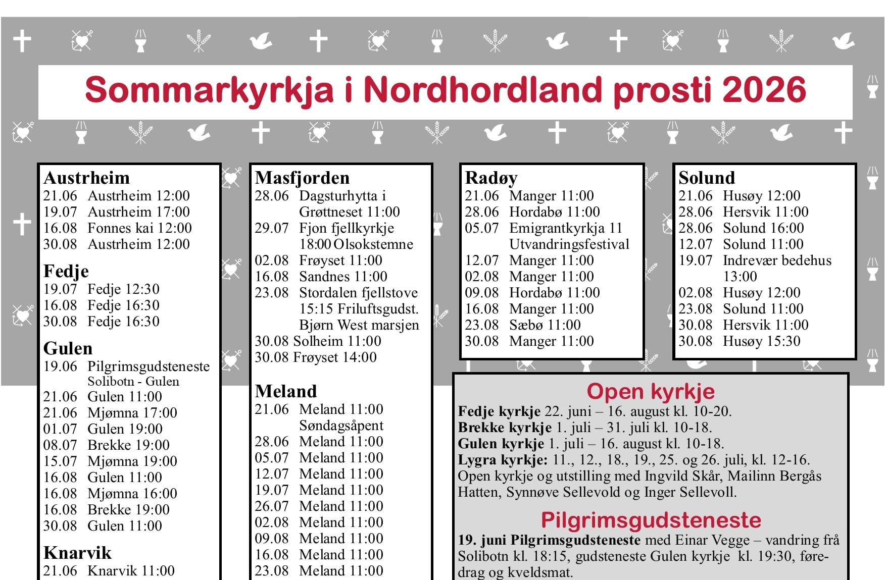 Sommarkyrkja 2026