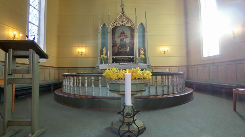 Kyrkja på nett påsken 2020: Påskehelsing, søndagsskule og gudstenester