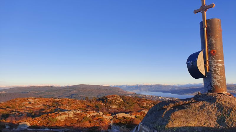 Sundagshelsing frå Krossfjellet