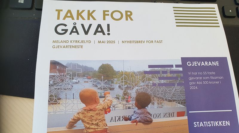 Takk for gåvene!