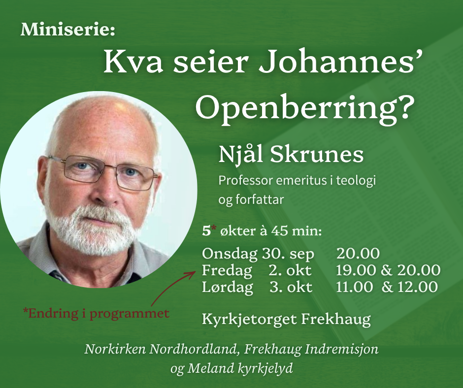 Minikurs om den mest dramatiske boka i Bibelen