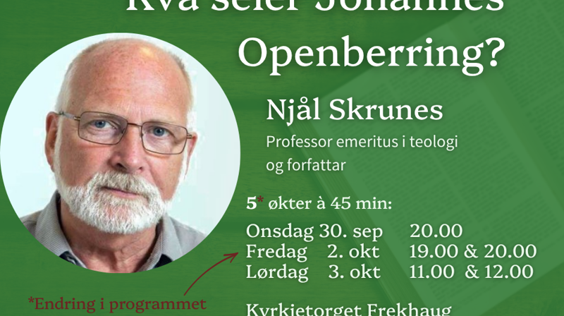 Minikurs om den mest dramatiske boka i Bibelen