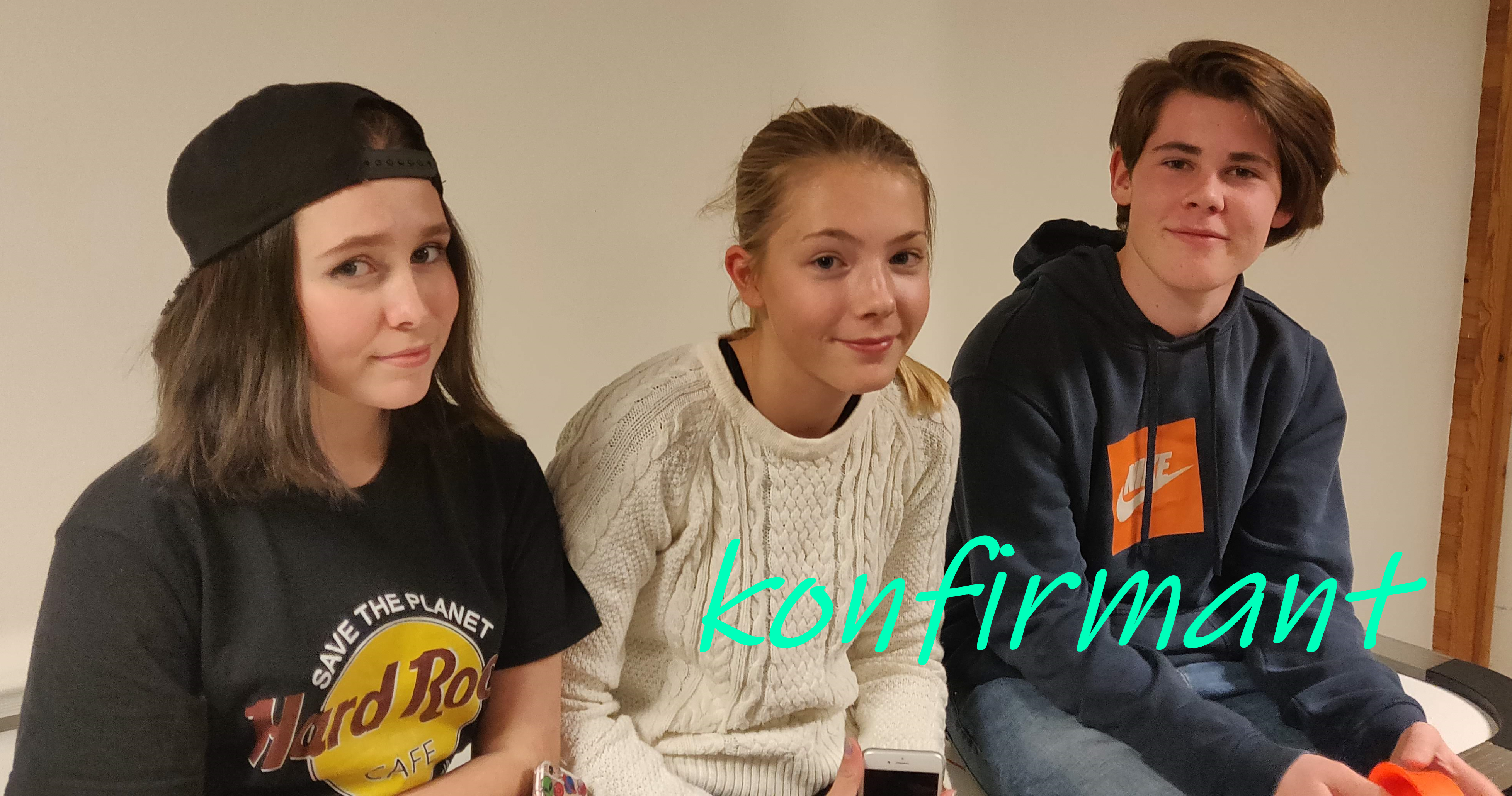 Konfirmant i Osterfjorden