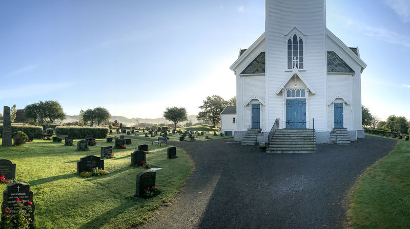 Manger kyrkje. Foto: W.Vogelaar