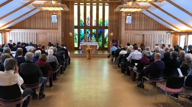 Radiogudstjeneste i Ås arbeidskirke 10. november 2019