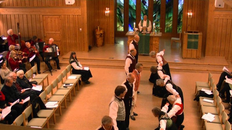 FOLKEDANS GUDSTJENESTE!