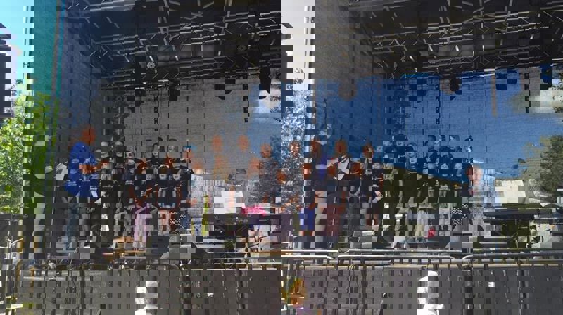 ÅsMart'n-gudstjeneste i Ås sentrum 11. juni