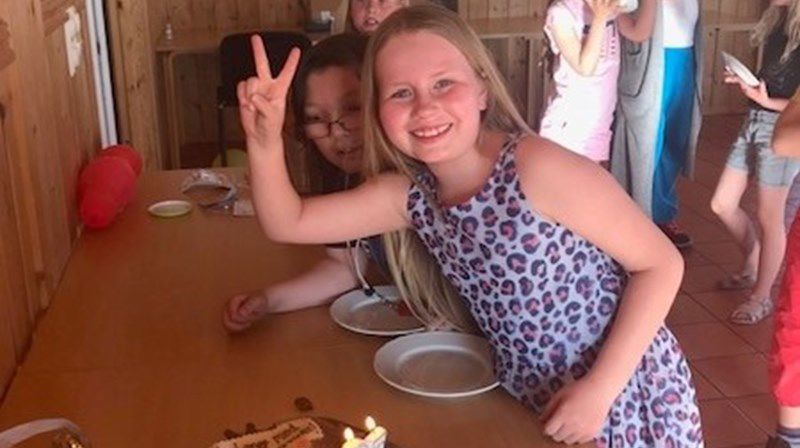 Bildet er fra en tidligere feiring av kirkens bursdag