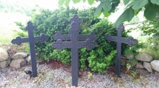 Bilde: Gravkors i metall