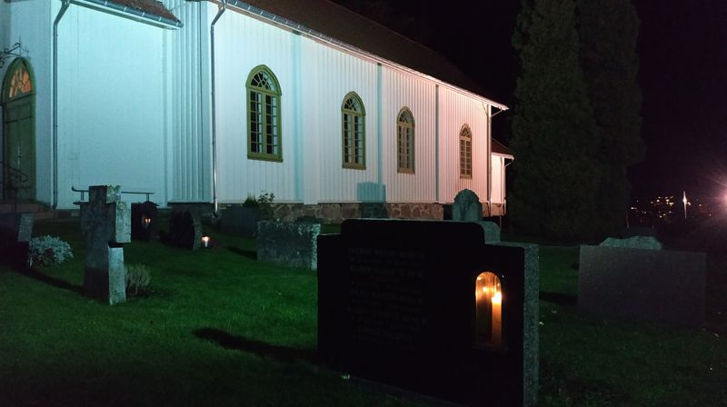 Krans til Allehelgensdag?