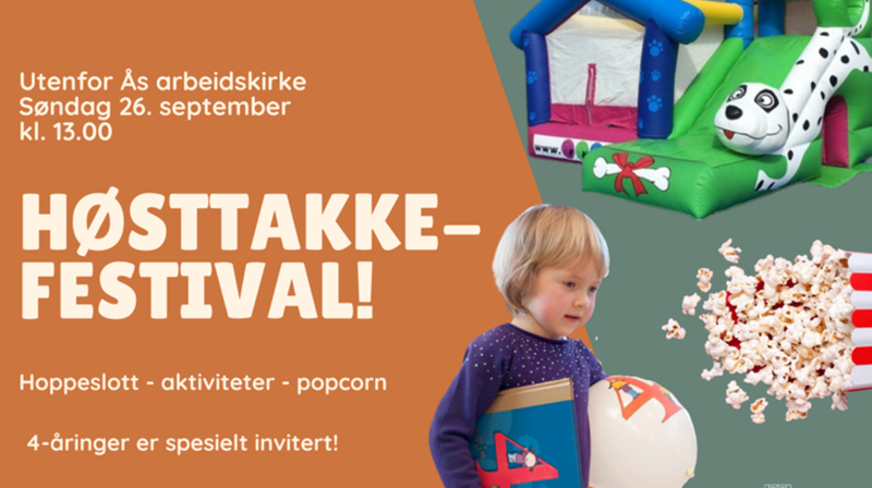 Høsttakkefestival og 4-årsbok!