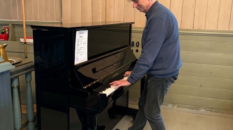 Nytt piano i Nordby