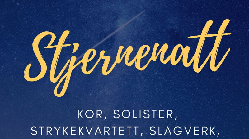 Lørdag 7. desember kl. 17.00 "Stjernenatt" En stemningsfull førjulskonsert ved alle Asker kirkes kor