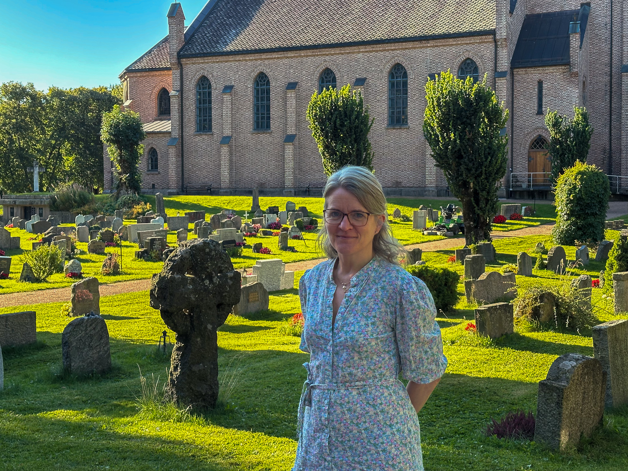 Liv Ruud er ny leder for gravferdsavdelingen i Asker. Foto: Asker kirkelige fellesr&#229;d