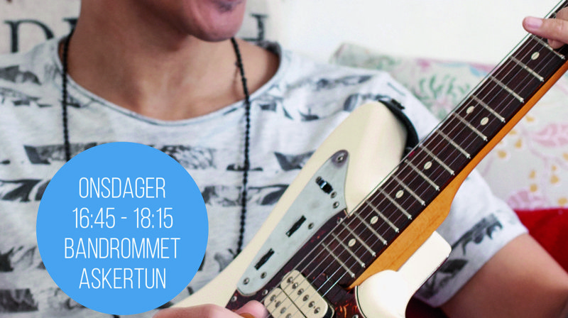 Spill i band i Asker kirke