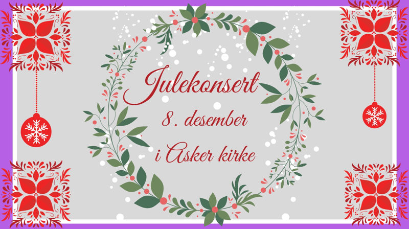 Julekonsert 8. desember