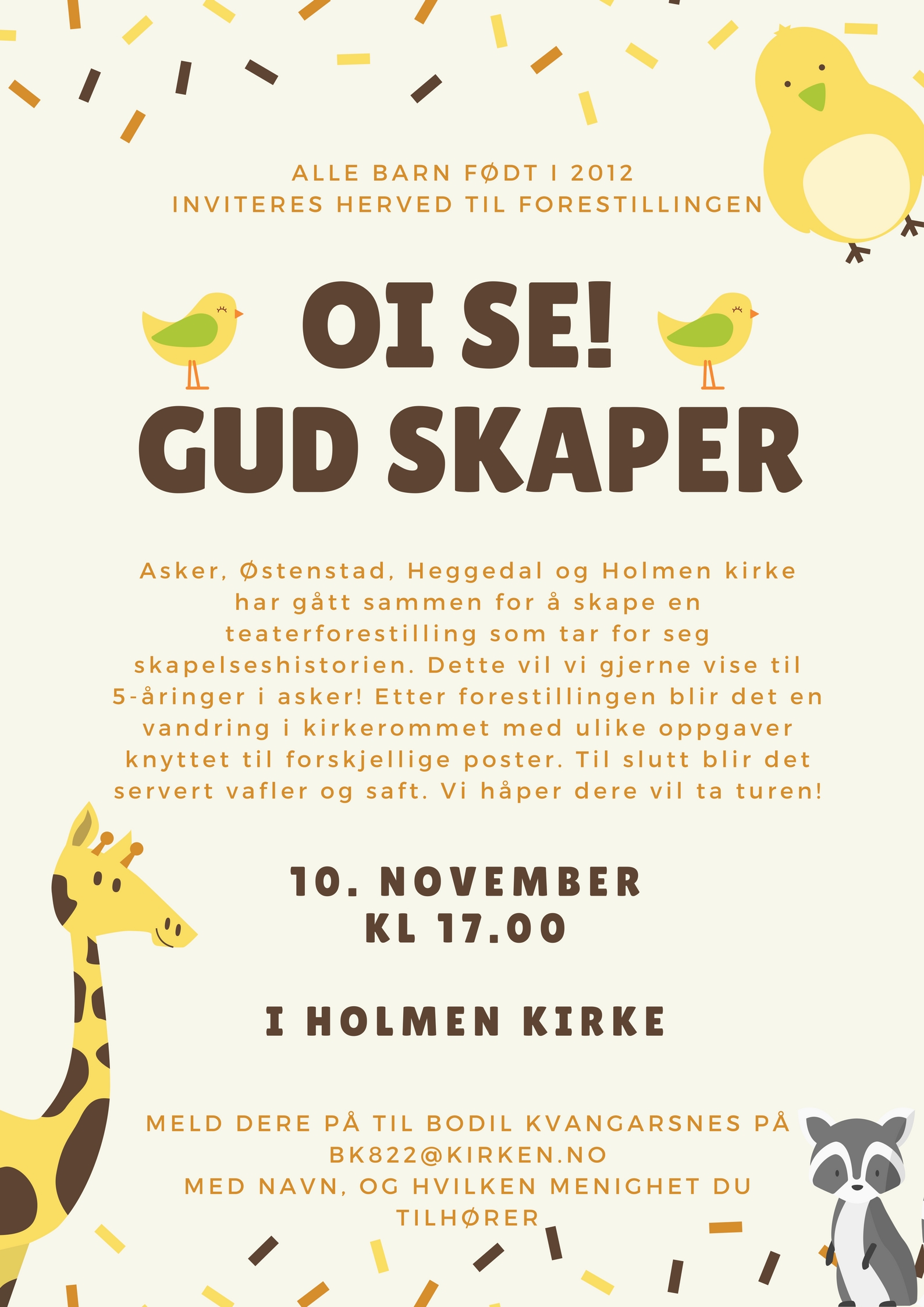 Teaterforestilling for 5-åringer