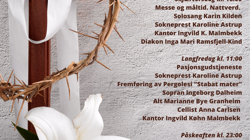 Påsken i Asker kirke