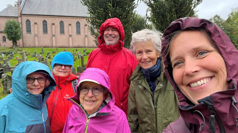 Tur i forfriskende ruskevær 26.09.22