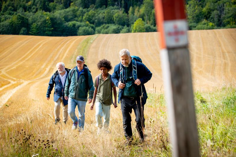 MEDVANDRER eir motto for fastetiden i Asker menighet i år. (Foto: Bo Mathisen)