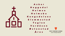 Søndag 9. mai er både digital gudstjeneste, åpen kirke, drop in-dåp og mange fysiske gudstjenester i Asker-kirkene.