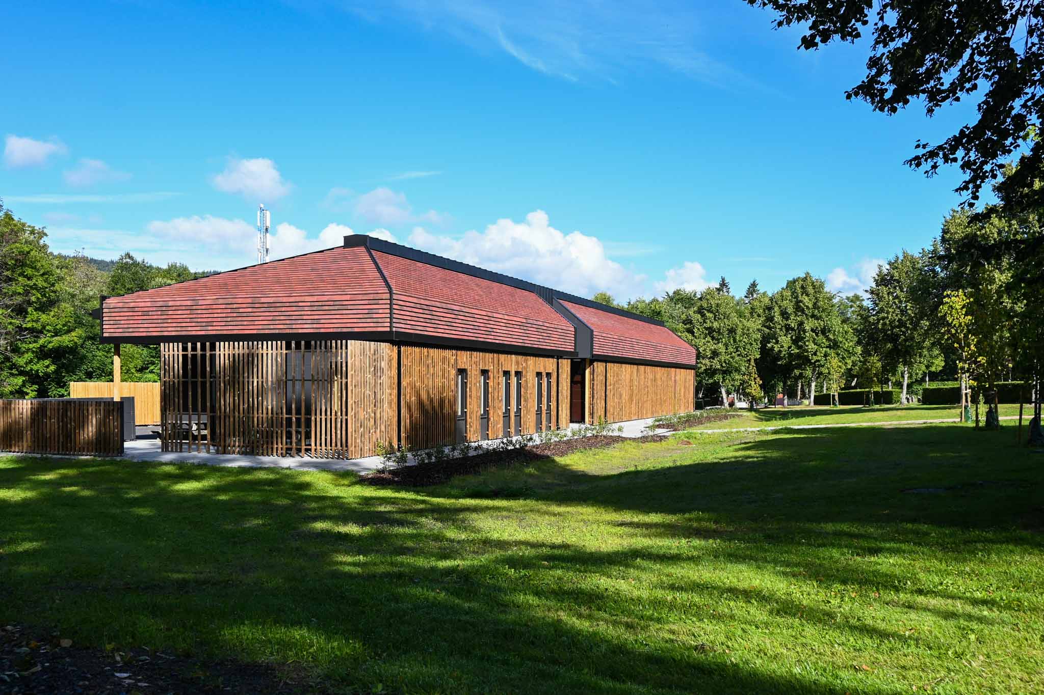 Gravferdsavdelingen i Asker kirkelige fellesråd holder til på Asker kirkegård. Foto: Jørgen Svartvasmo / Asker kirkelige fellesråd