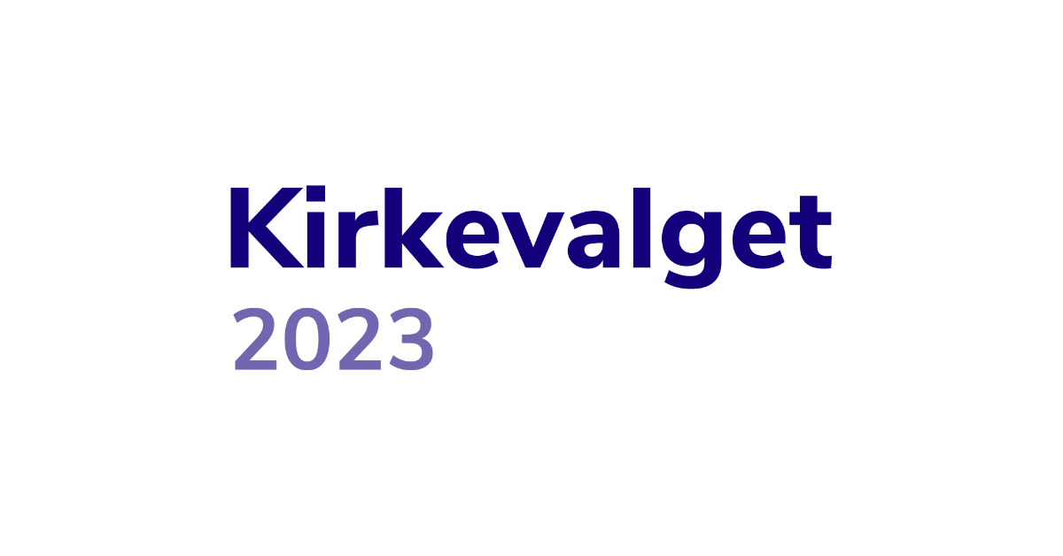 Logo: Kirkevalget 2023 / Den norske kirke