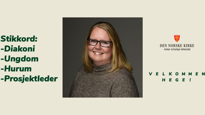 Ny prosjektleder diakoni i Hurum