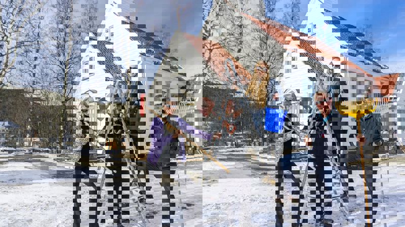 Vil du hjelpe til å få det fint rundt kirken?