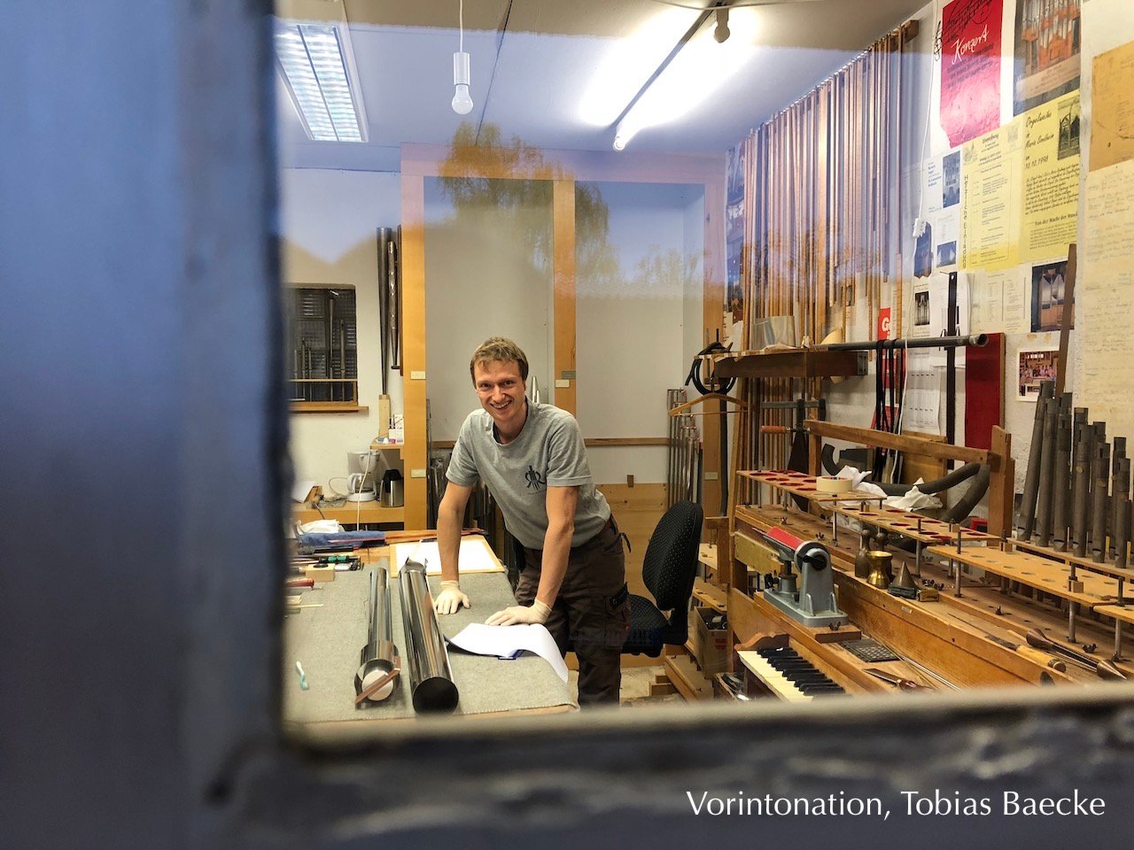 Bygging av nytt orgel til Heggedal kirke er i gang!