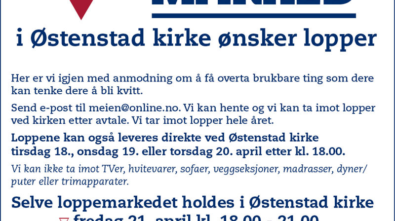 Vi trenger lopper!