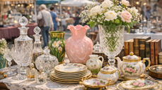 Loppemarked. Foto: KI-generert