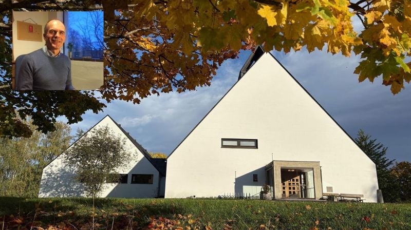 Holmen kirke og Gunstein Vetrhus