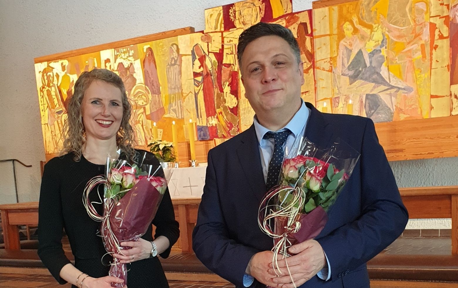 Solveig Elin Bru-Olsen og Stiliyan Minchev. Foto: Elisabeth Brøndal