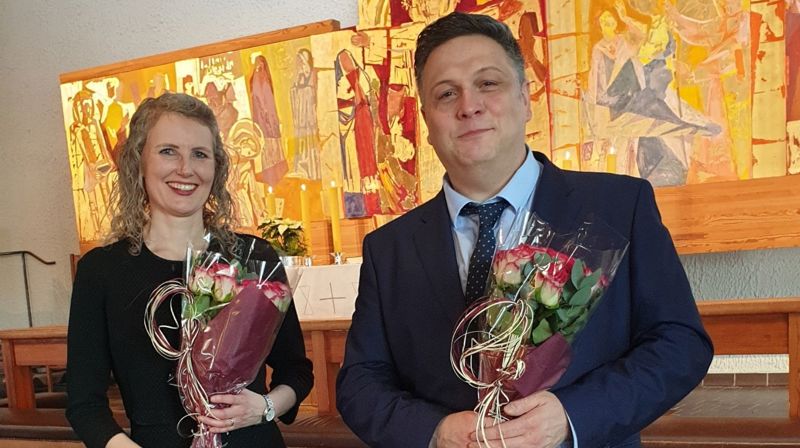 Solveig Elin Bru-Olsen og Stiliyan Minchev. Foto: Elisabeth Brøndal