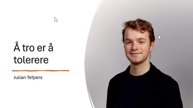 Julian Tepfers. Foto gjengitt med tillatelse