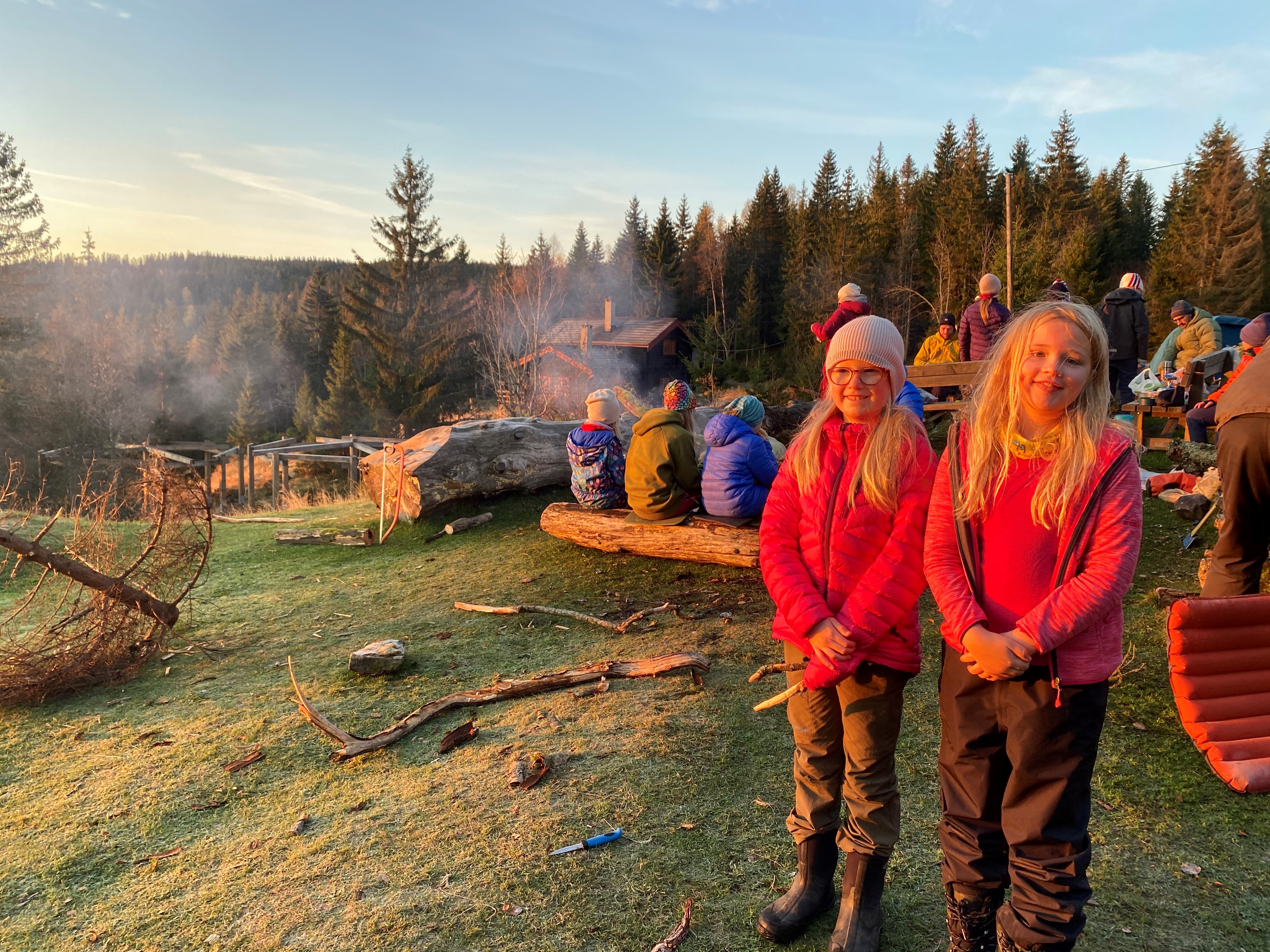 Holmenspeidere på tur. Foto: B.W. Robstad